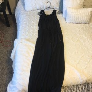 Black Sleeveless Jumpsuit